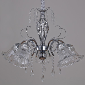 Подвесная люстра  02349-0.4-05 CR+CL