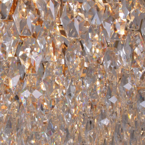 Подвесная люстра  00995-0.4-10L MX GD