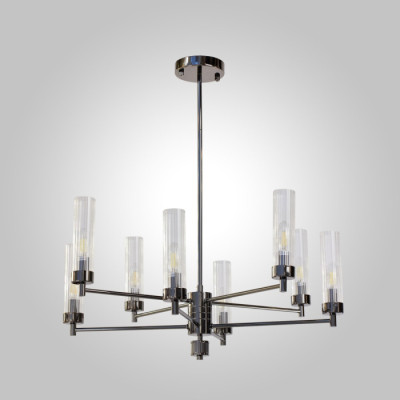 Подвесная люстра INDIGO INDIGO SP8 PEARL BLACK