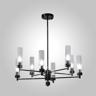 Подвесная люстра INDIGO INDIGO SP8 PEARL BLACK